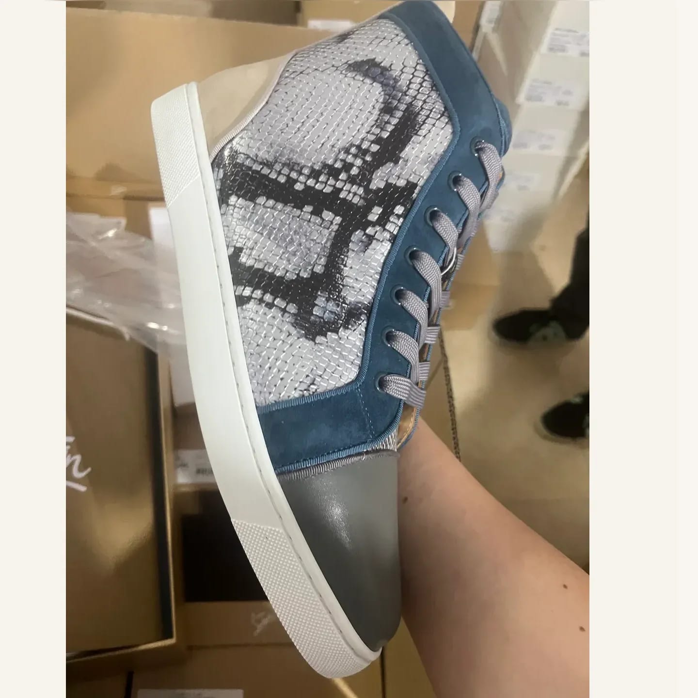 Christian Louboutin Spikes High-top Sneaker 縮圖 3