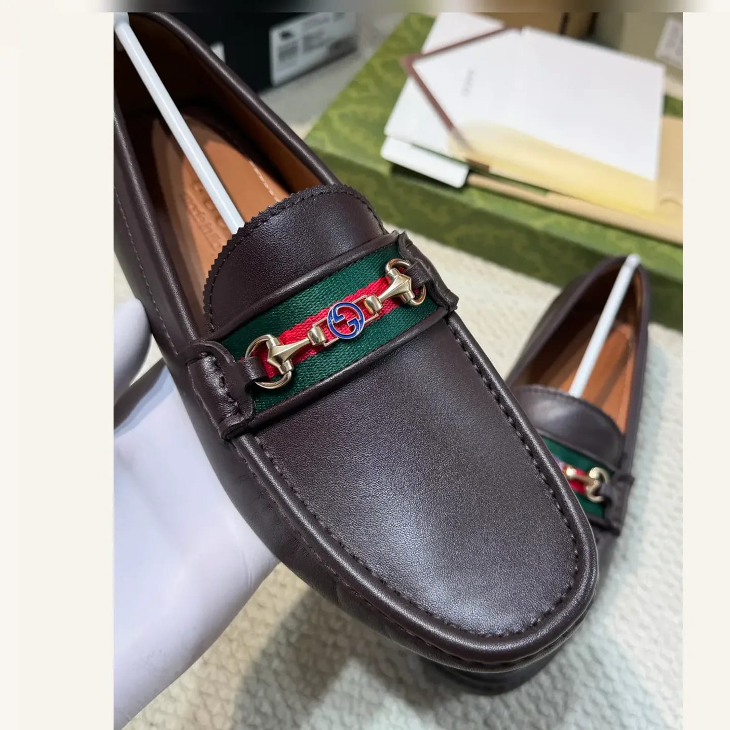 Gucci Web Horsebit Loafer 縮圖 4