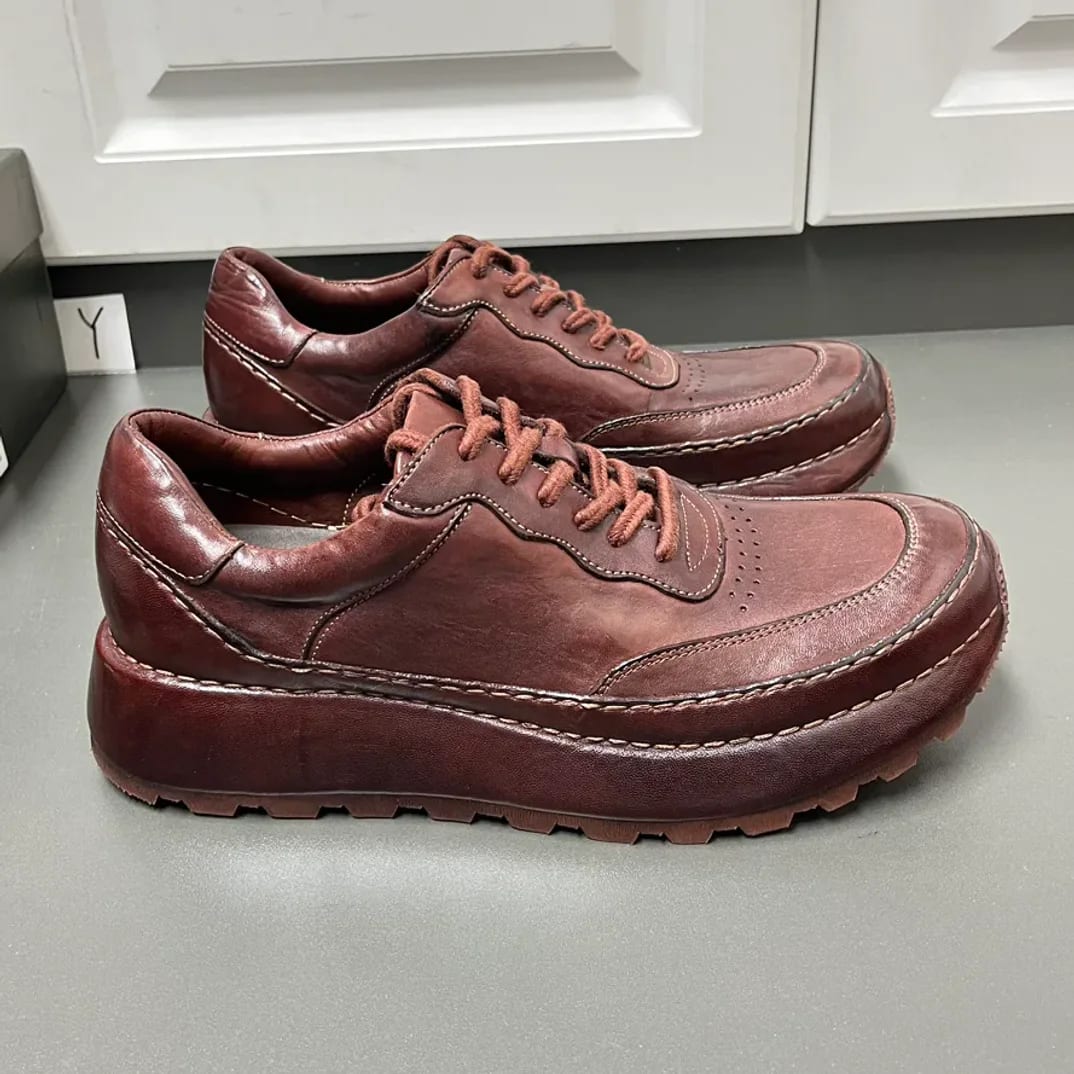 Berluti Washed-leather Derby 縮圖 4