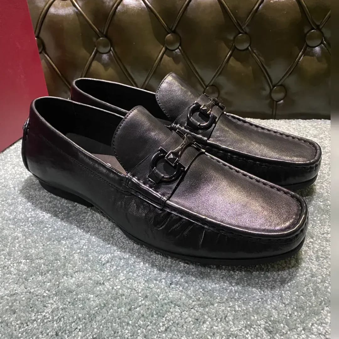 Ferragamo Washed-leather Loafer 縮圖 2
