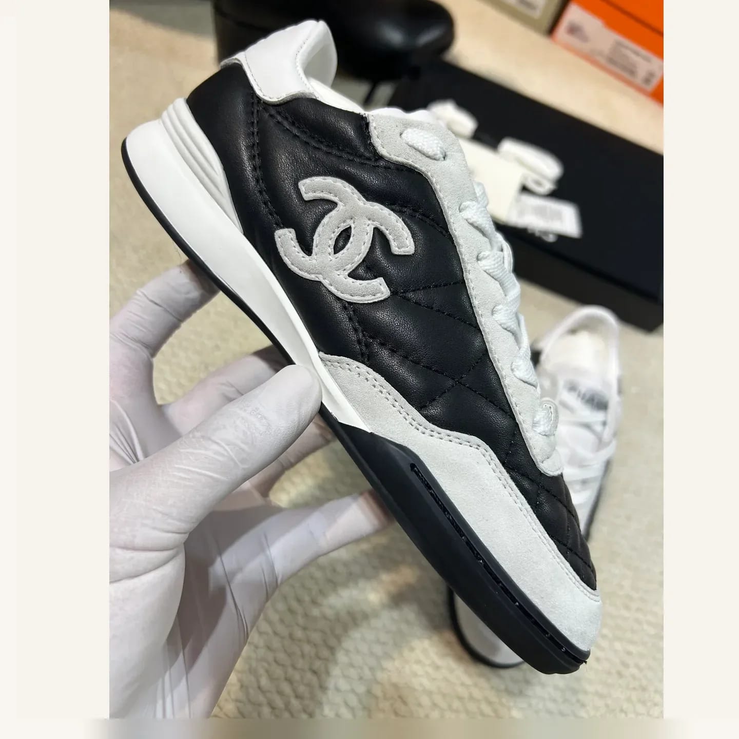 CHANEL CC Low-top Sneaker 縮圖 4