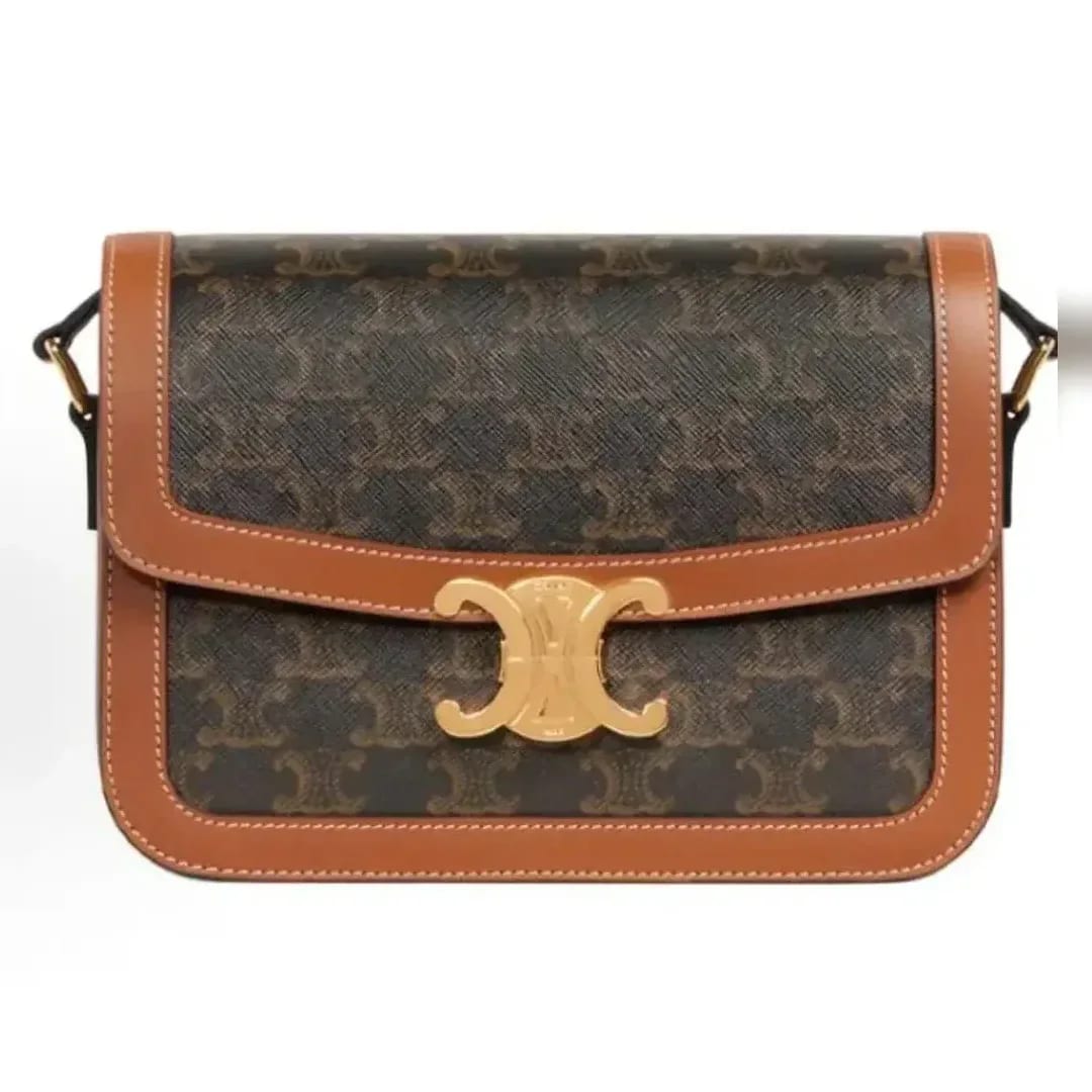 Celine Classique Triomphe 中號 縮圖 1