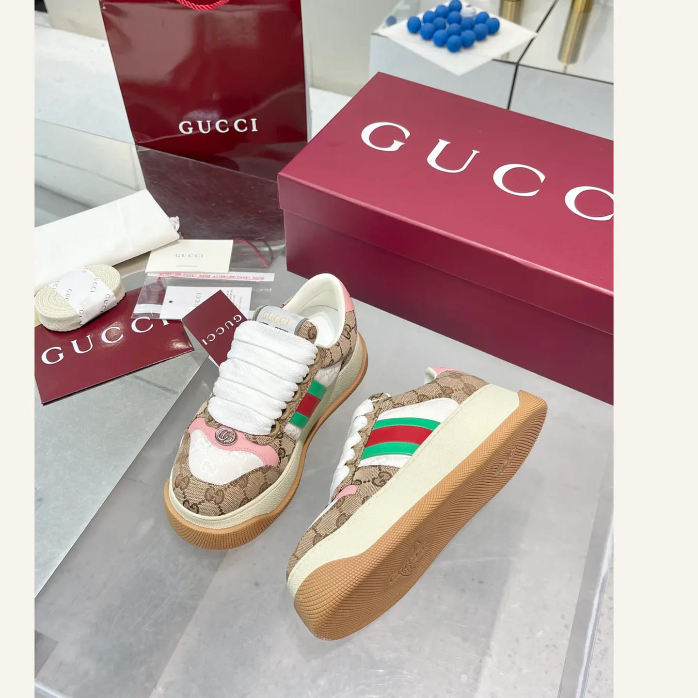 Gucci Screener Sneaker 縮圖 2