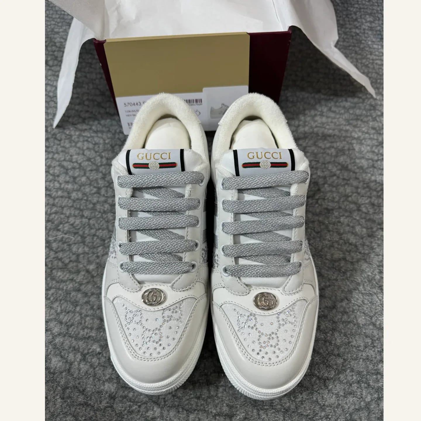 Gucci Crystal GG Low-top Sneaker 縮圖 2