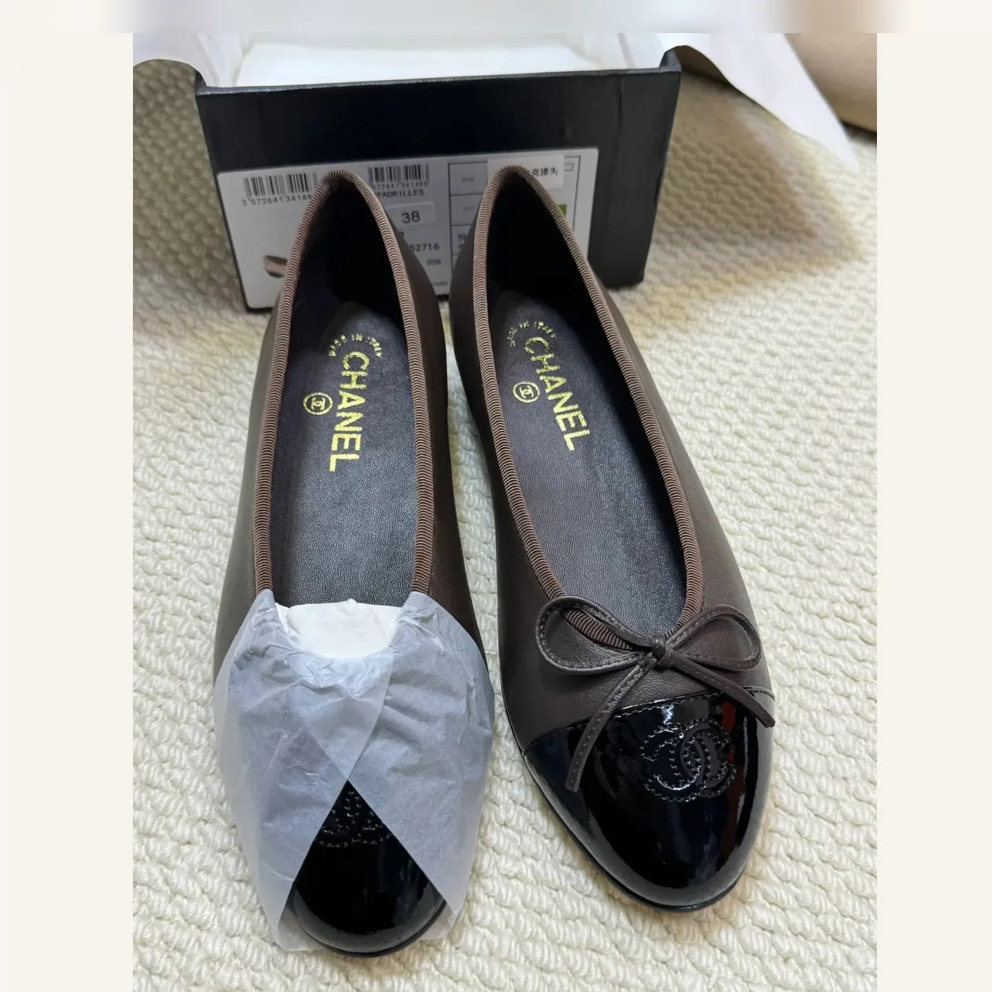 CHANEL Cap-toe Ballerina 縮圖 2
