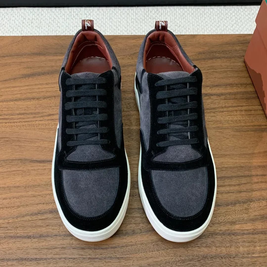 Loro Piana Suede Low-top Sneaker 縮圖 1