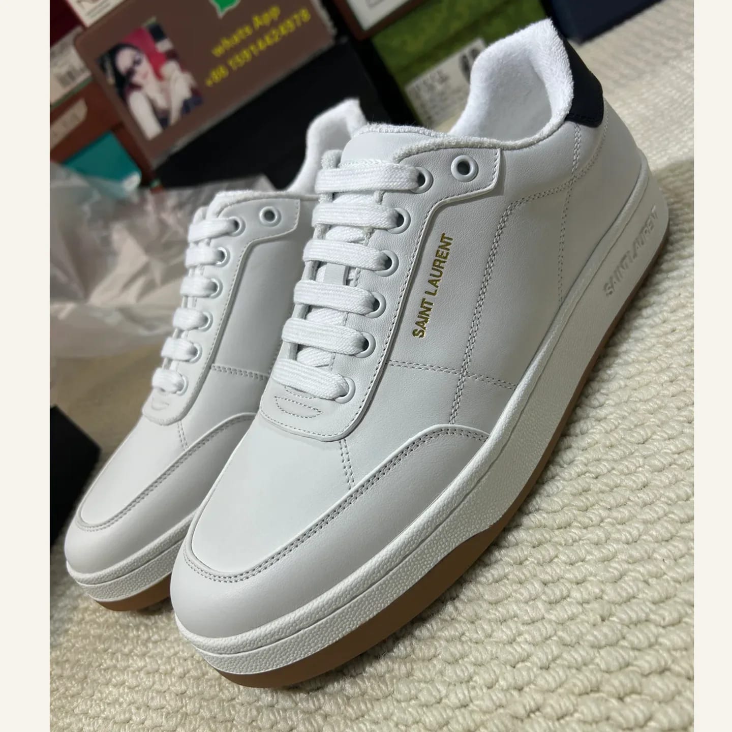 Saint Laurent Court Classic Sneaker 縮圖 1