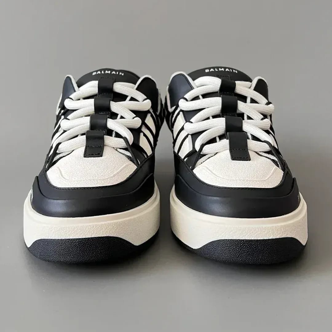 Balmain B-Court Puffy Skate Sneakers 縮圖 2