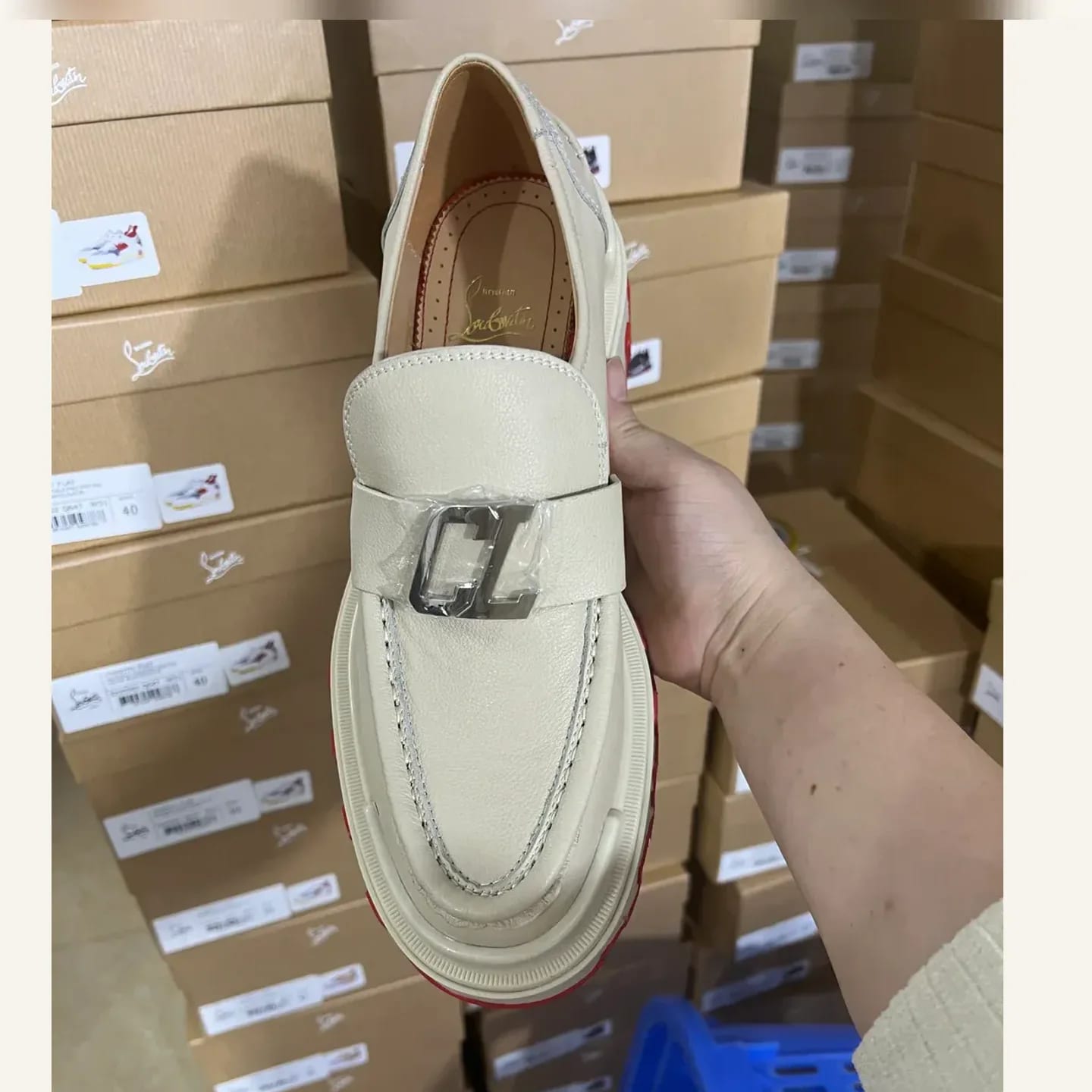 Christian Louboutin Loubishark Slip-on Sneaker 縮圖 2
