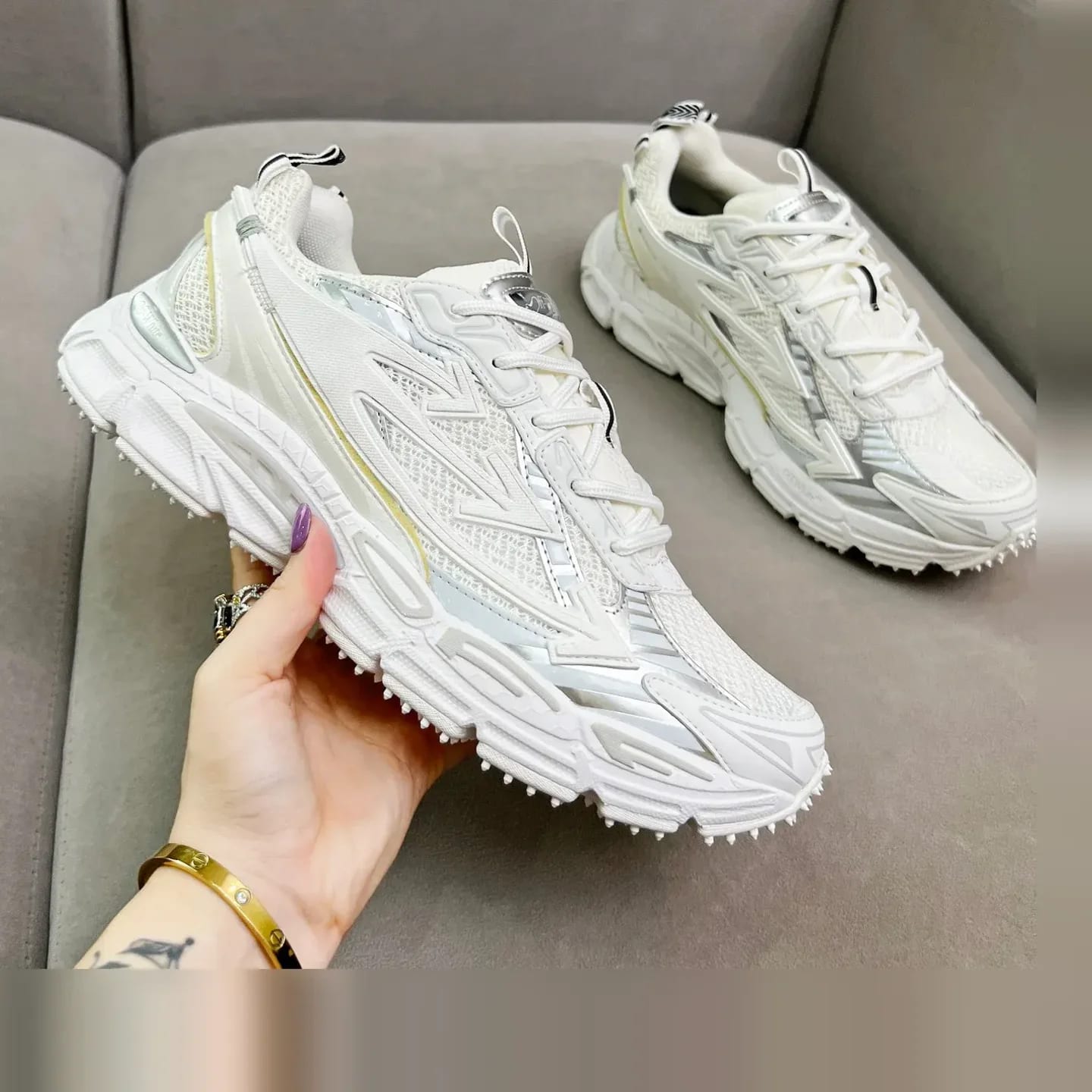 Off-White Right Arrow Sneaker 縮圖 3