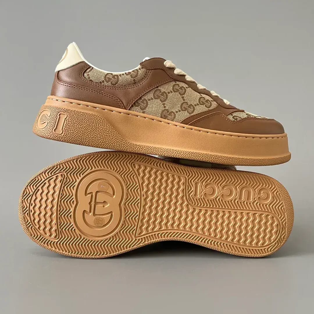 Gucci Chunky Sneaker with GG 縮圖 4
