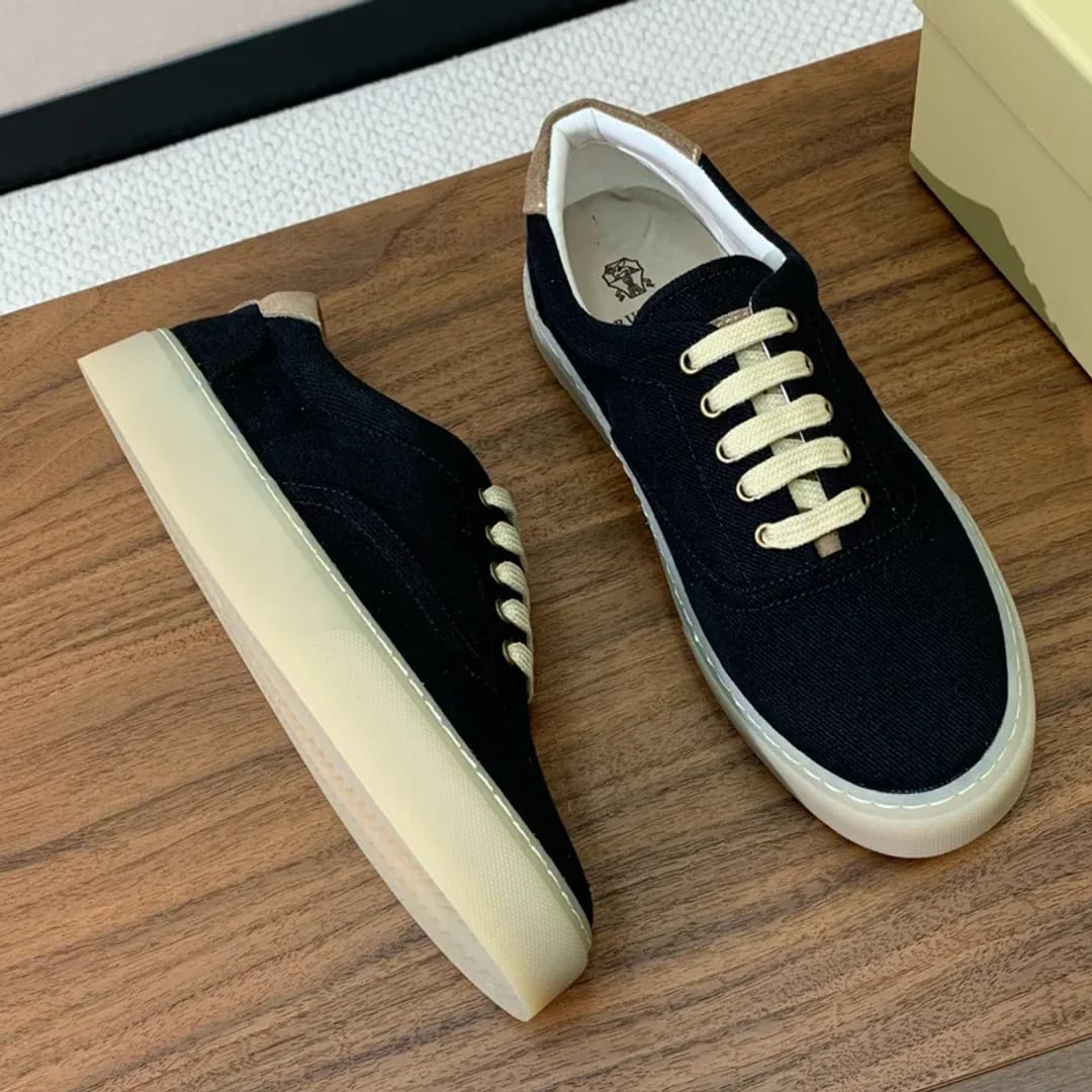 Brunello Cucinelli Canvas Low-top Sneaker 縮圖 3