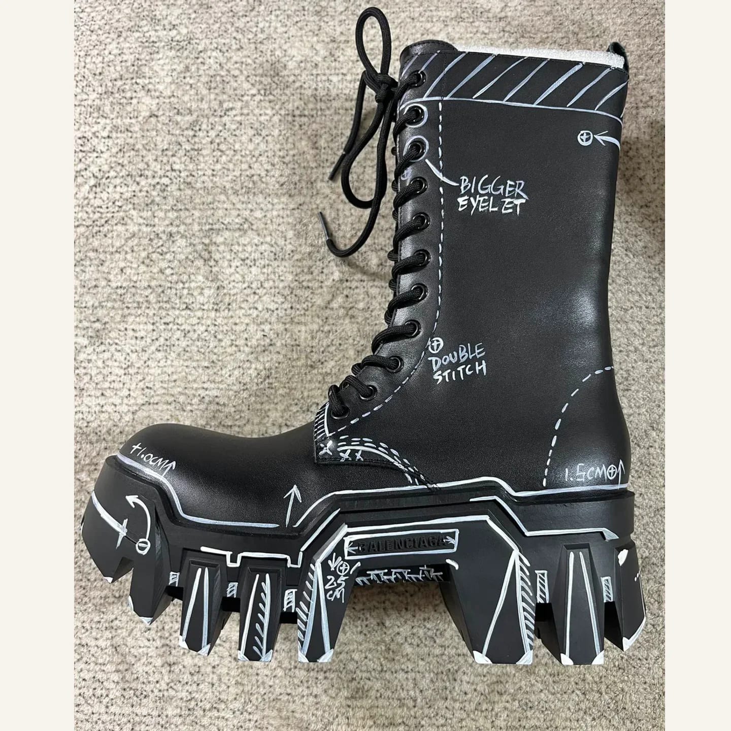 Balenciaga Bulldozer Knee-high Boot 縮圖 3
