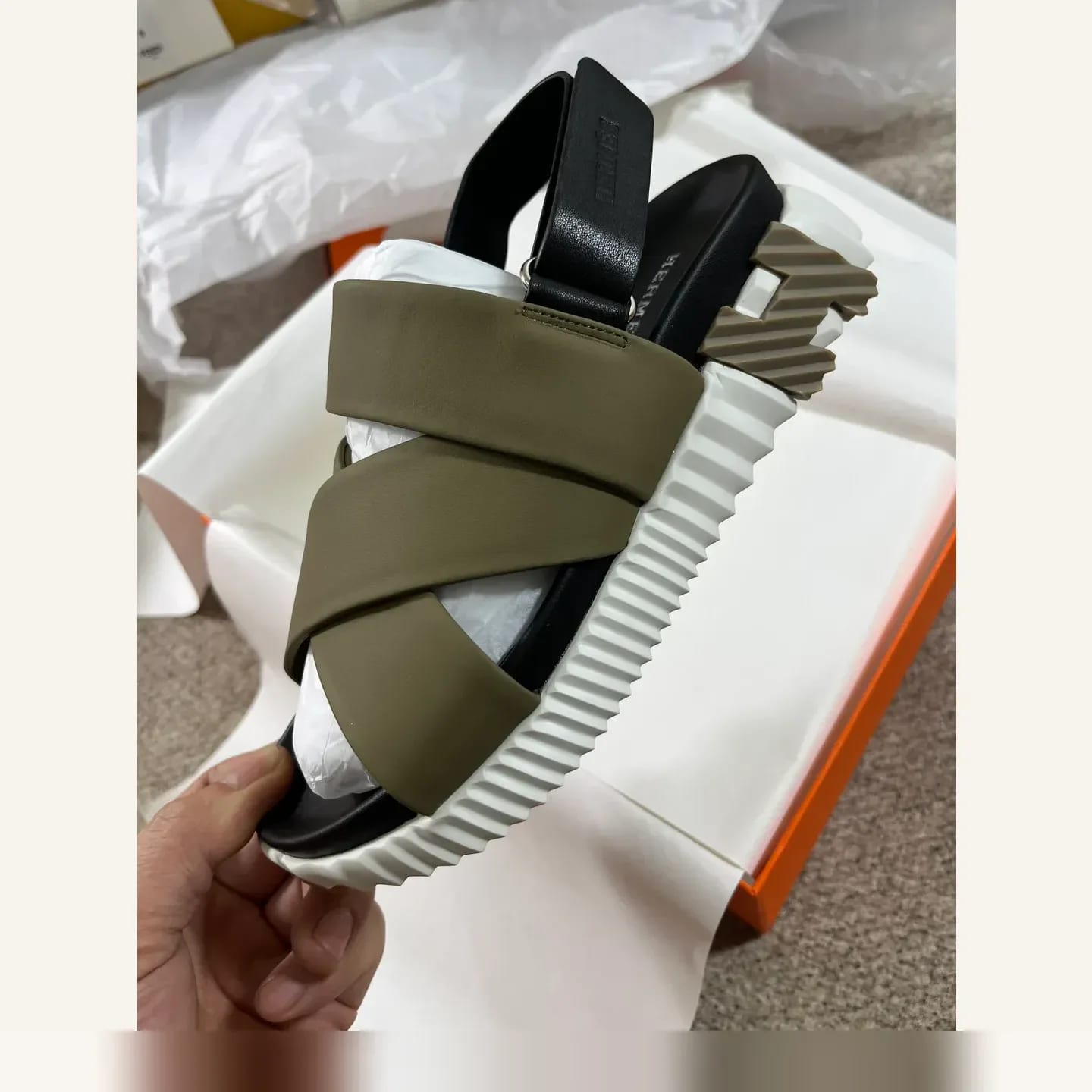 Hermès Cross-strap Sandal 縮圖 3