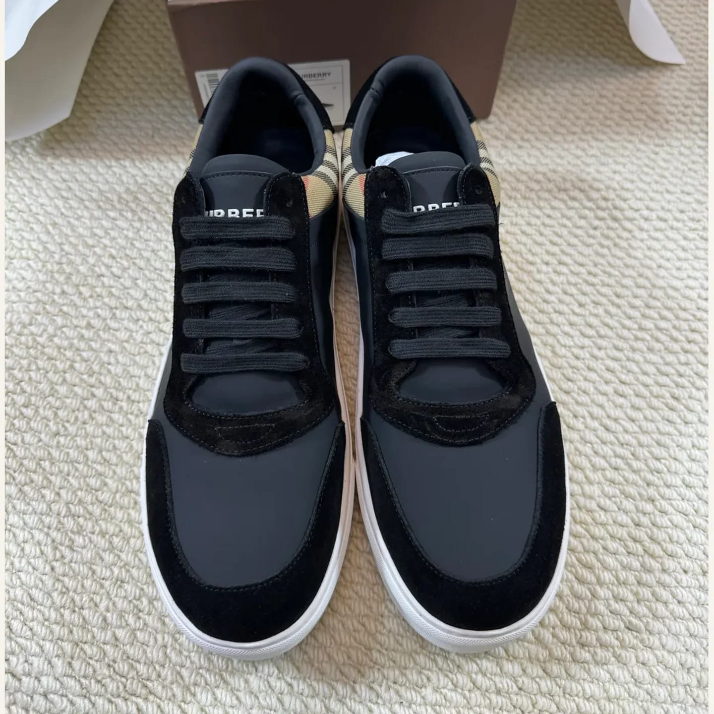 Burberry Check Low-top Sneaker 縮圖 2