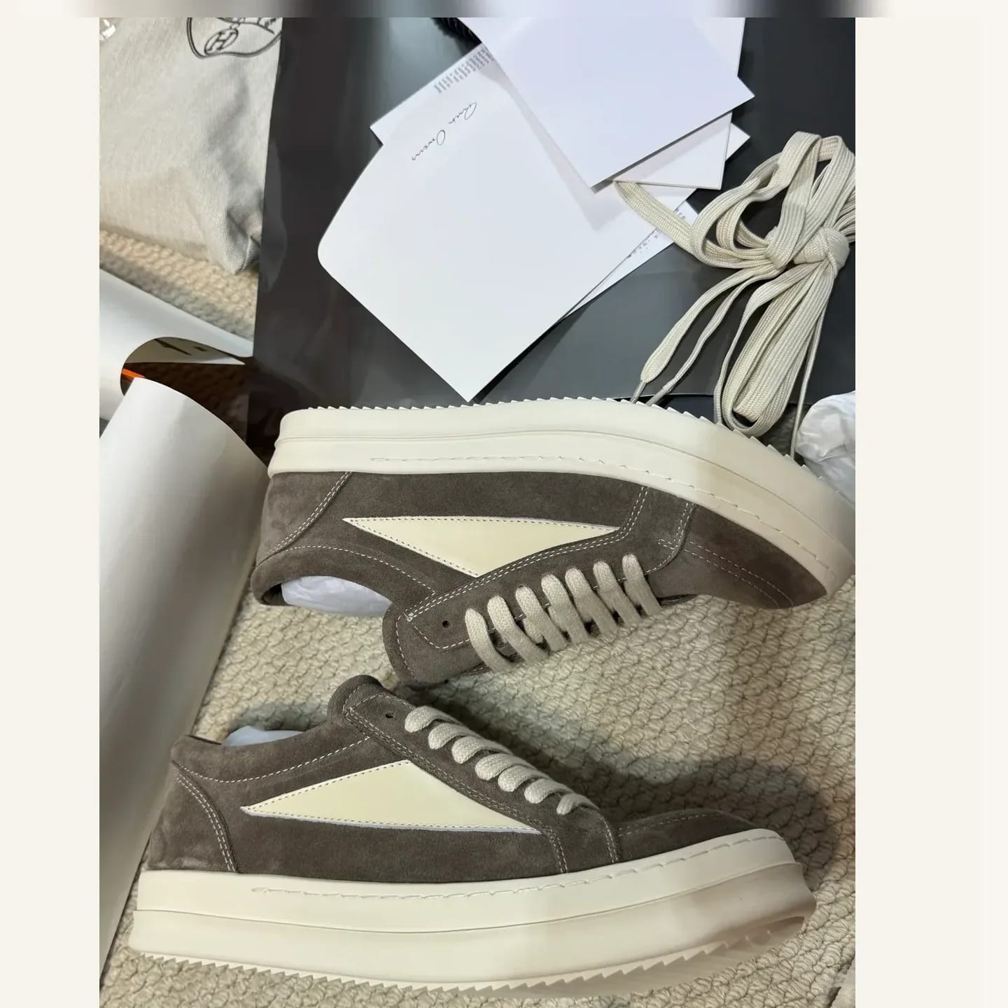 Rick Owens Vintage Sneaks Low-top 縮圖 3