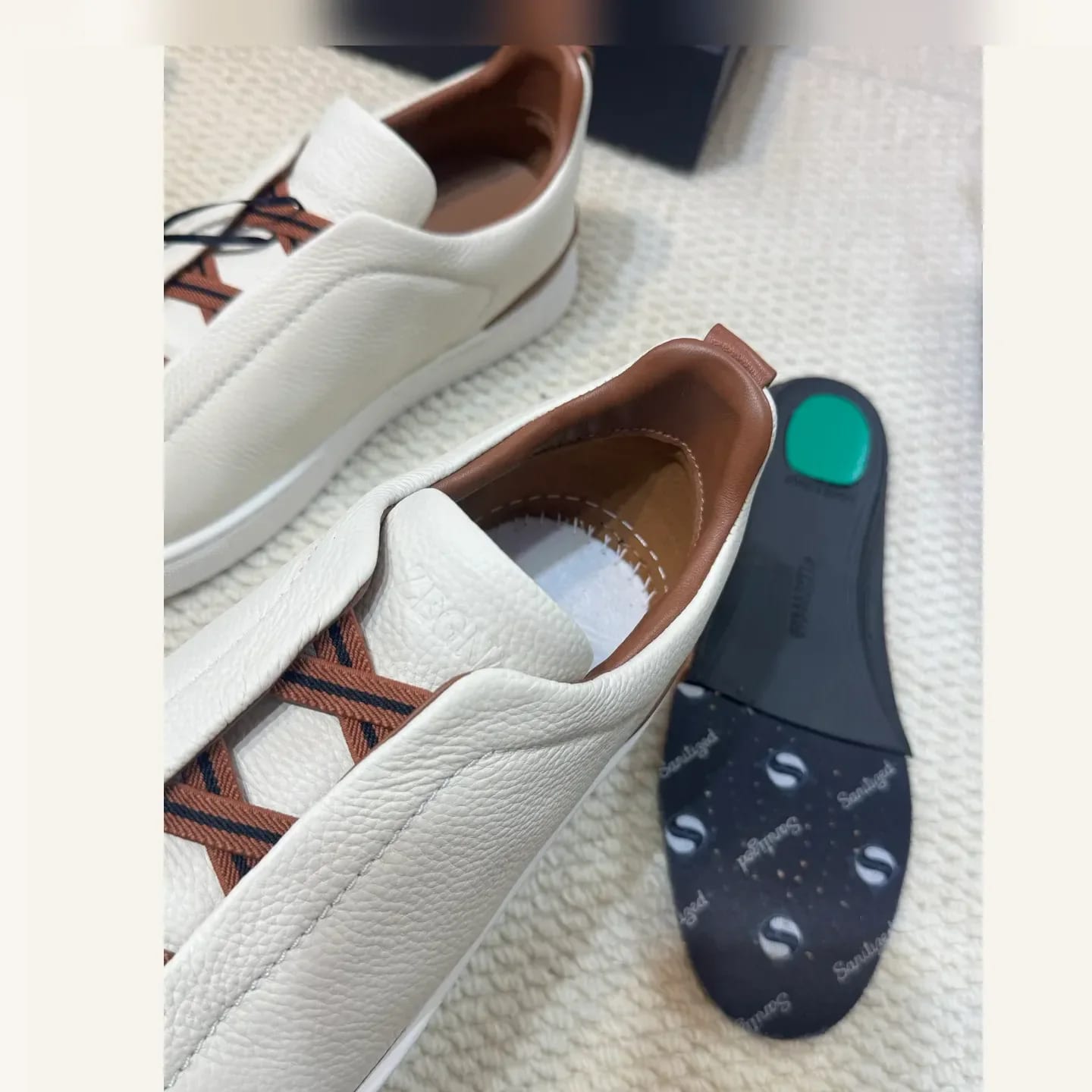 Zegna Triple Stitch Sneaker 縮圖 4