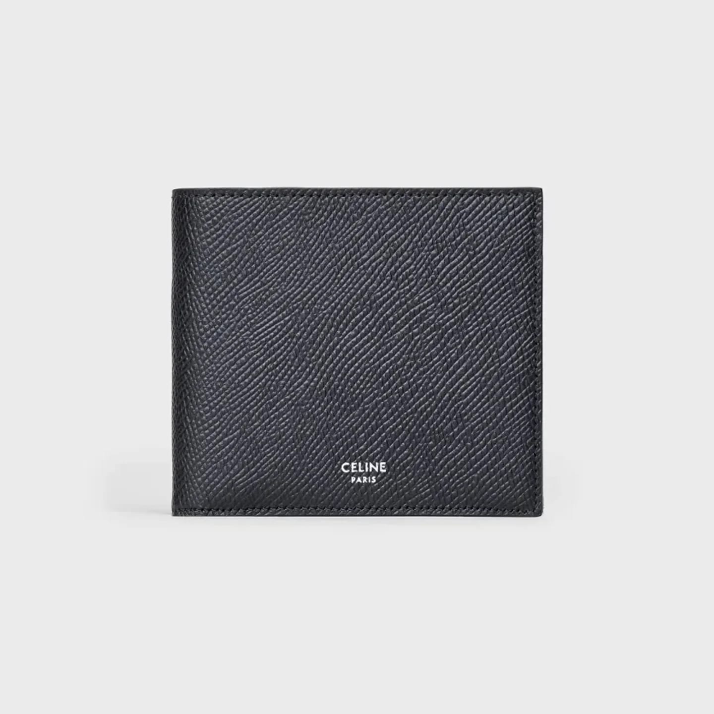 CELINE Bi-fold Wallet IN grained calfskin 縮圖 1