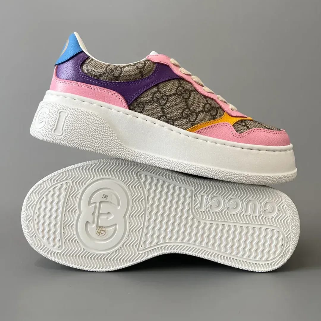 Gucci Chunky Sneaker with GG 縮圖 4
