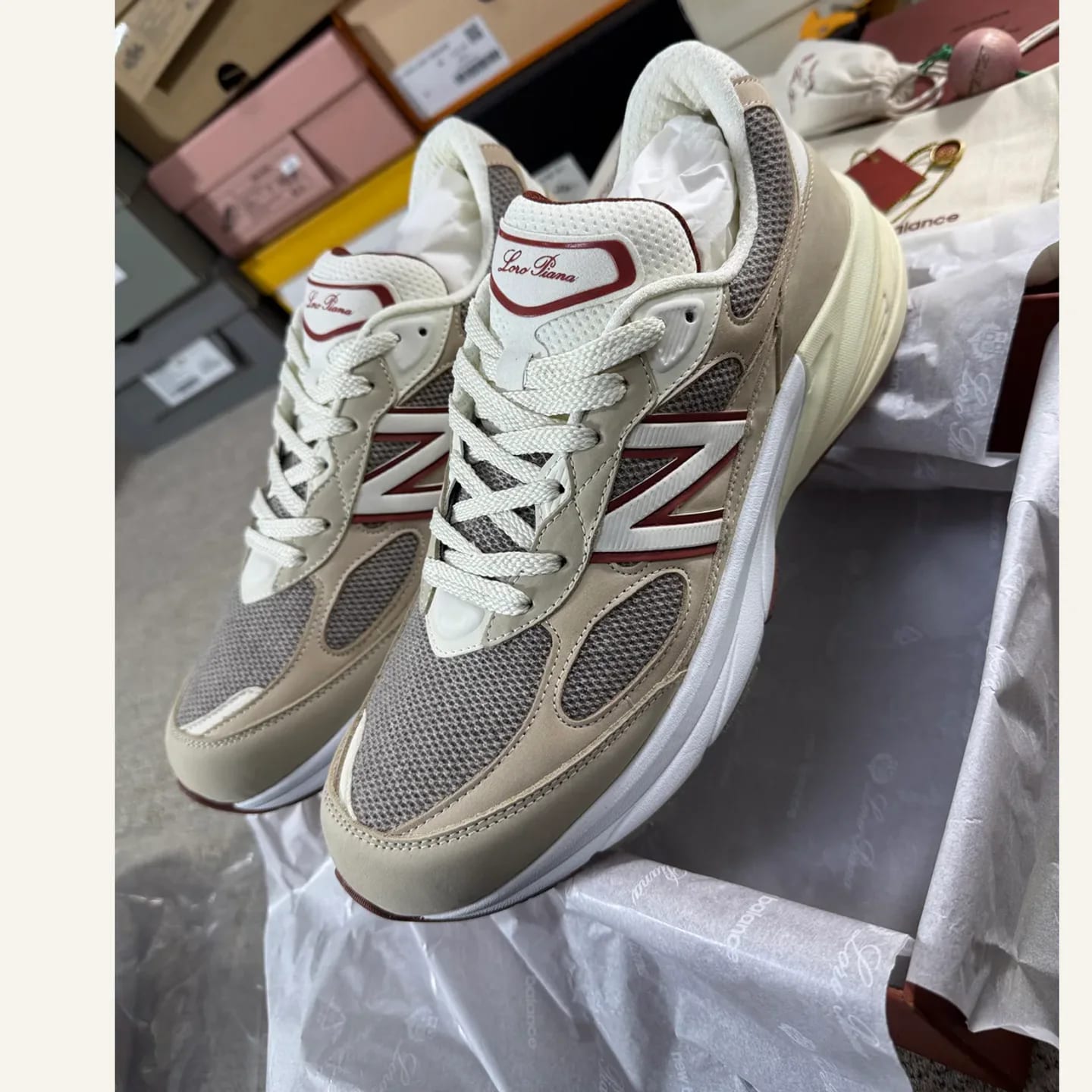 Loro Piana x New Balance Sneaker 縮圖 2