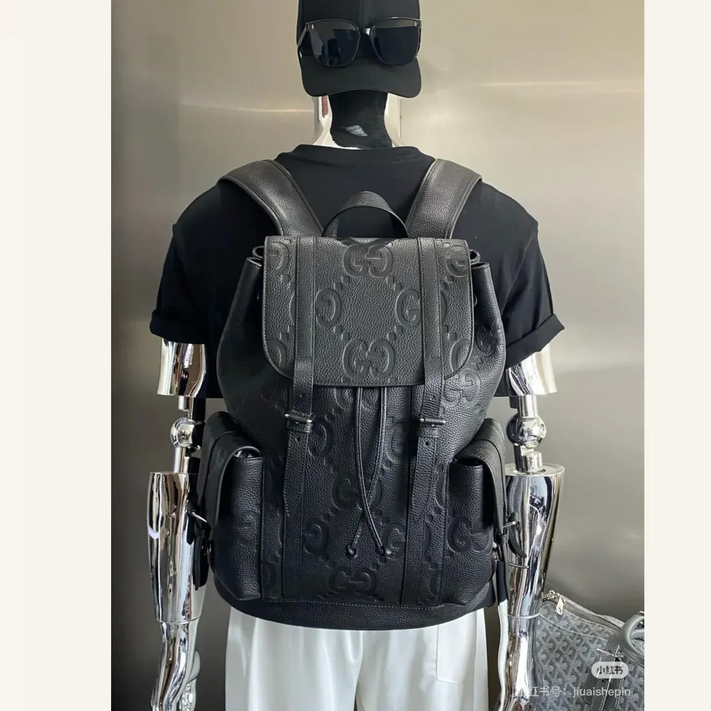 Gucci Medium Jumbo GG Backpack 縮圖 3