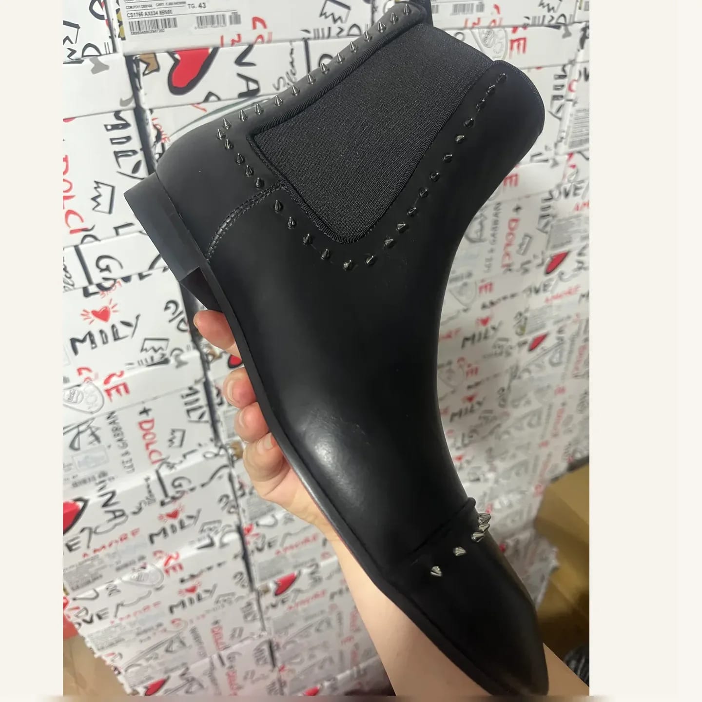 Christian Louboutin Brogue Chelsea Boot 縮圖 3