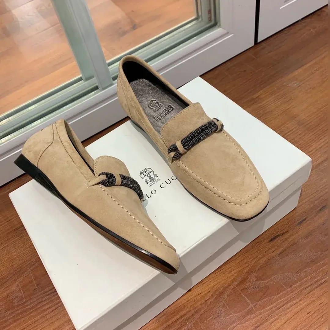 Brunello Cucinelli Monili-chain Loafer 縮圖 4