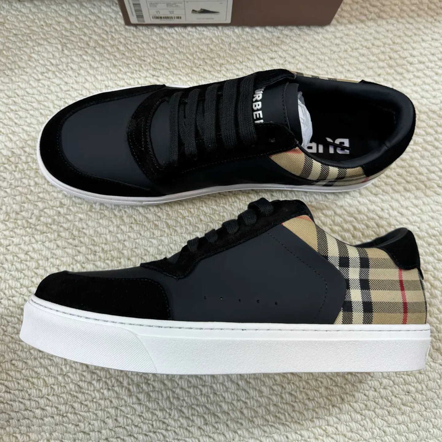 Burberry Check Low-top Sneaker 縮圖 3