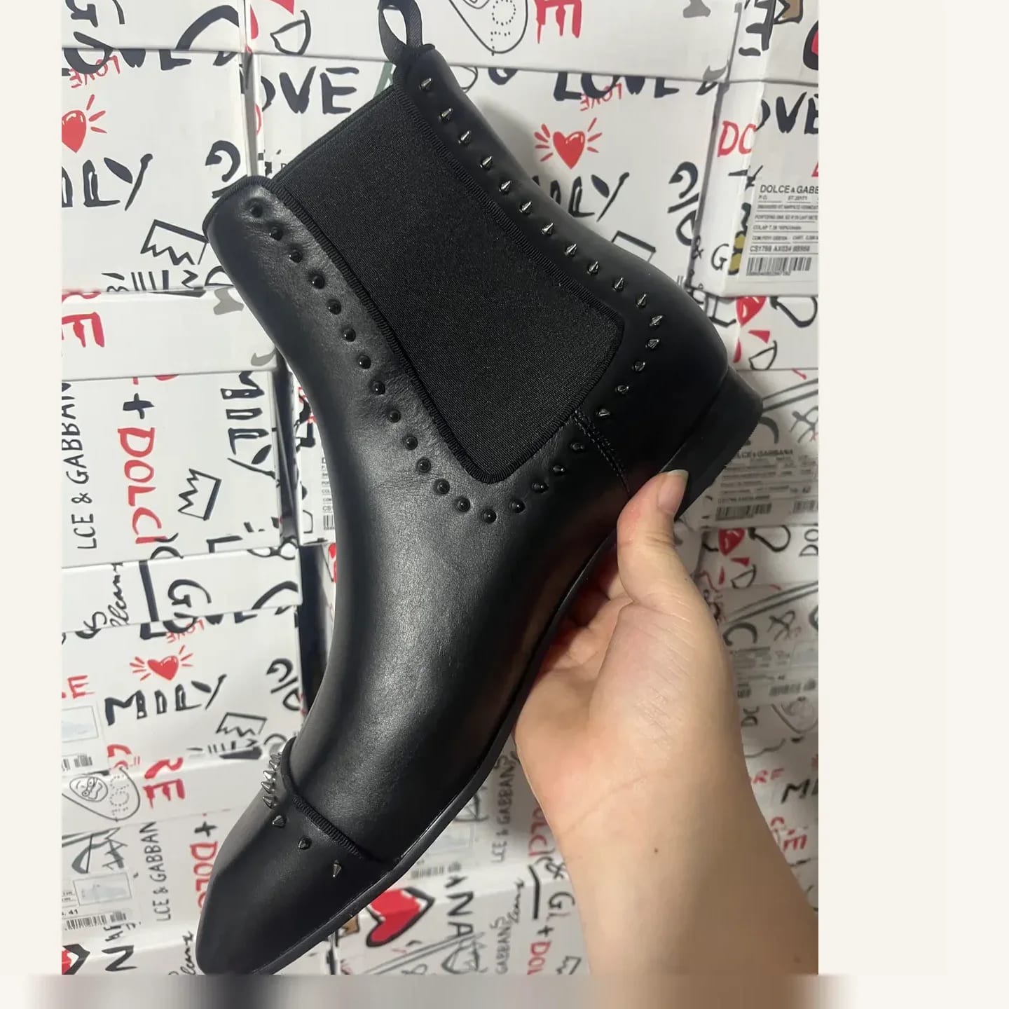 Christian Louboutin Brogue Chelsea Boot 縮圖 1