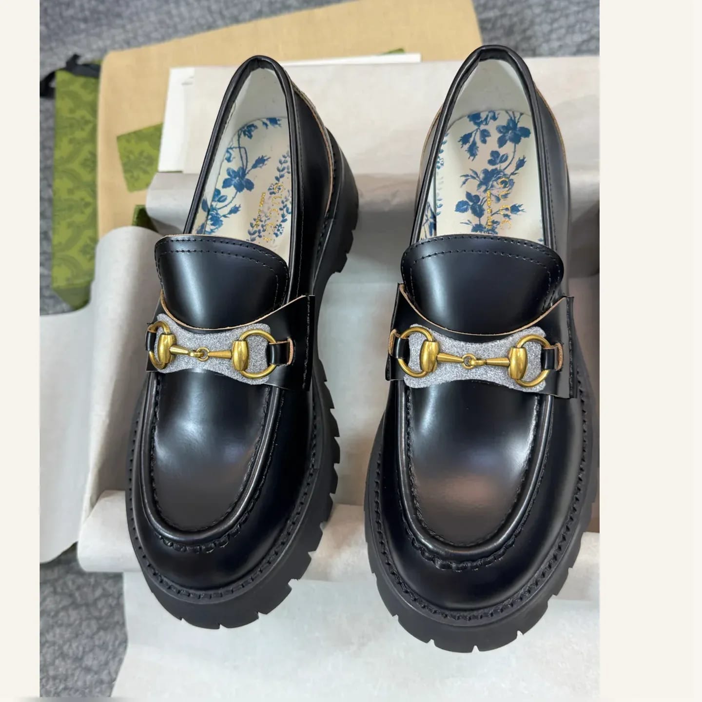 Gucci Lug-sole Horsebit Loafer 縮圖 2