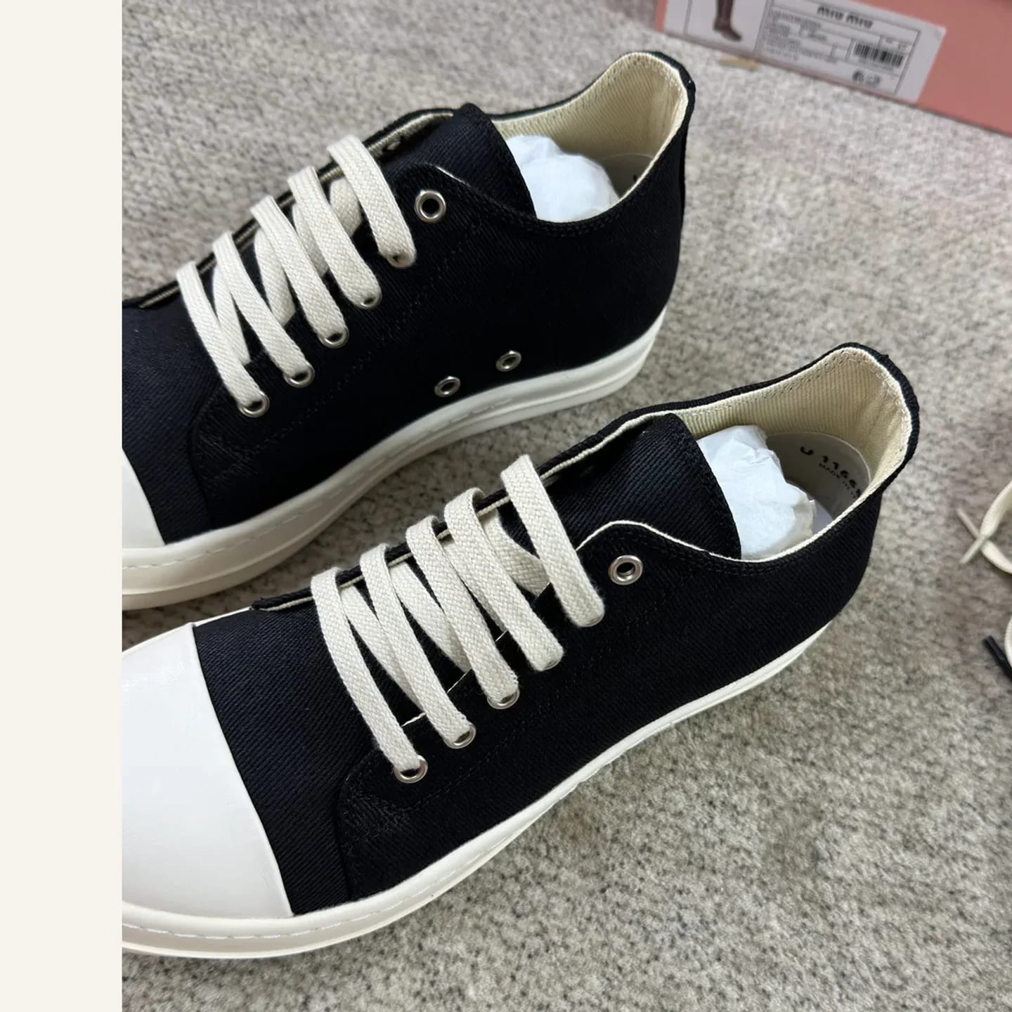 Rick Owens Vintage Sneaks Low-top 縮圖 4