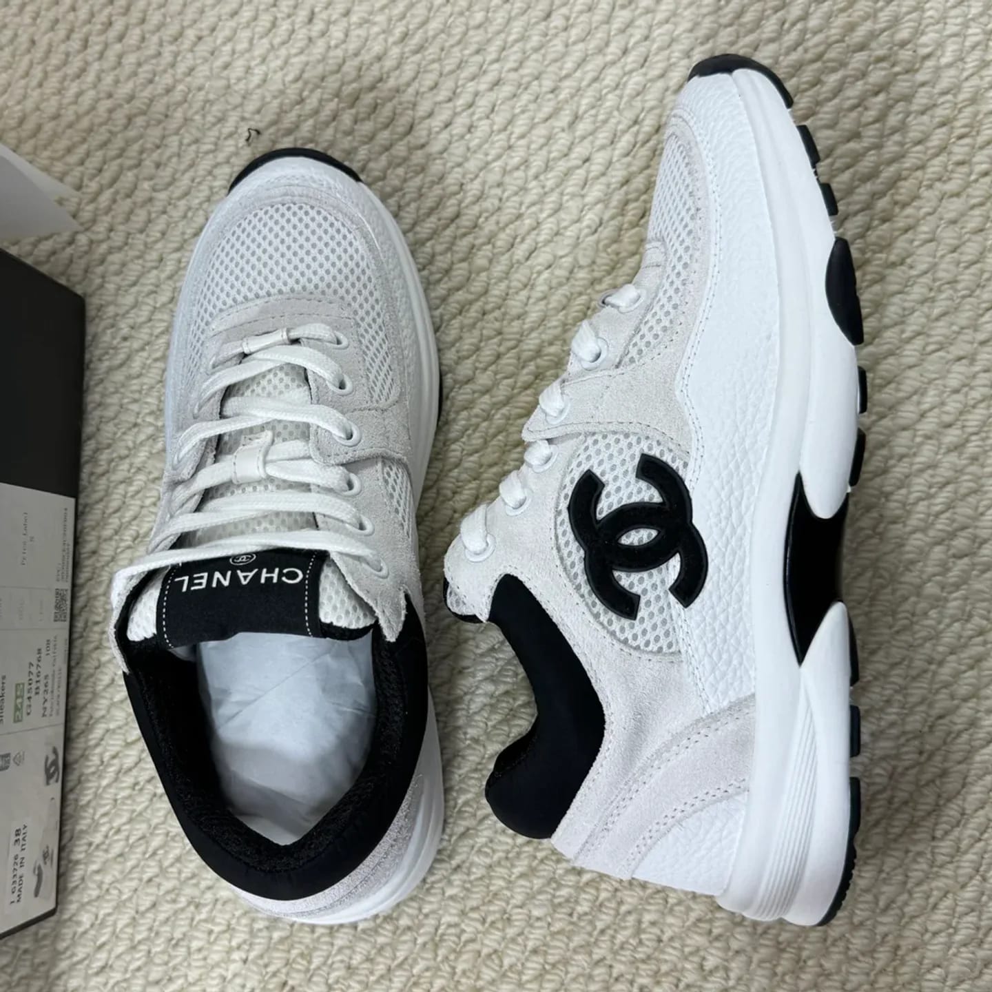 CHANEL CC Chunky Sneaker 縮圖 3