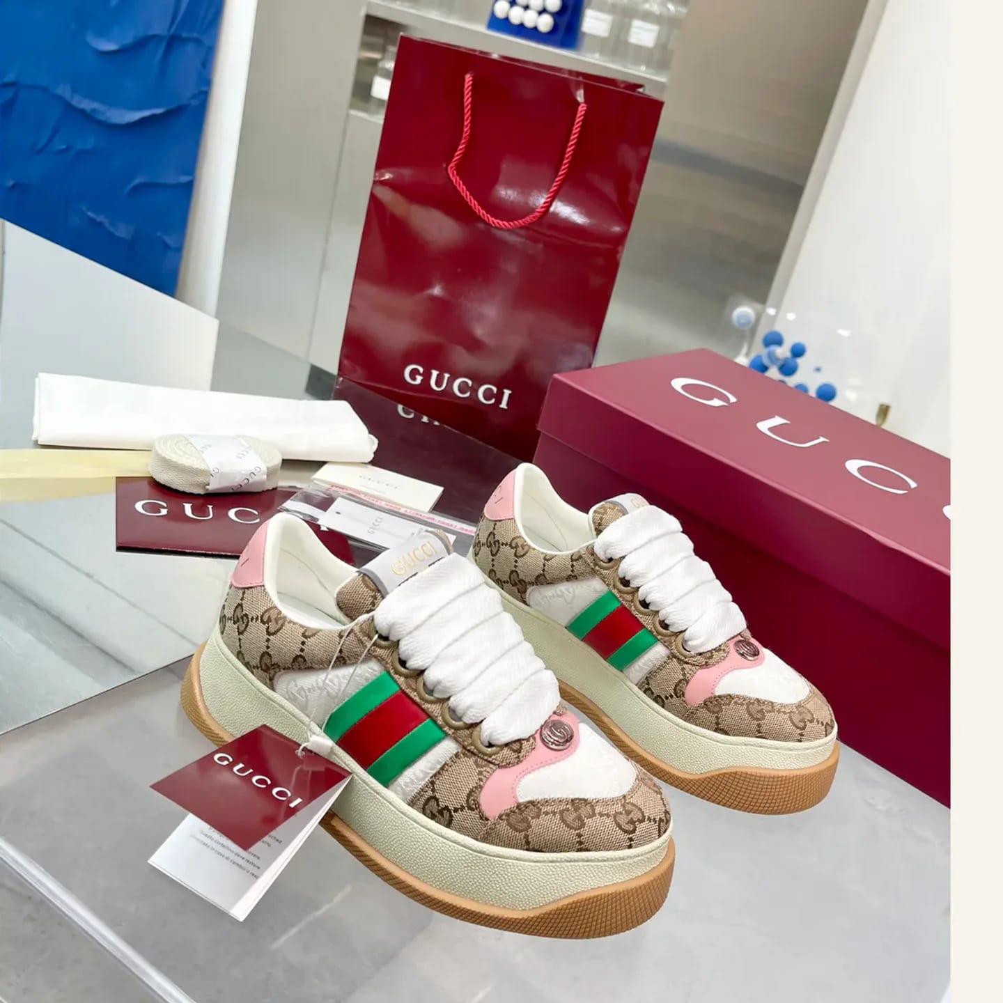 Gucci Screener Sneaker 縮圖 3
