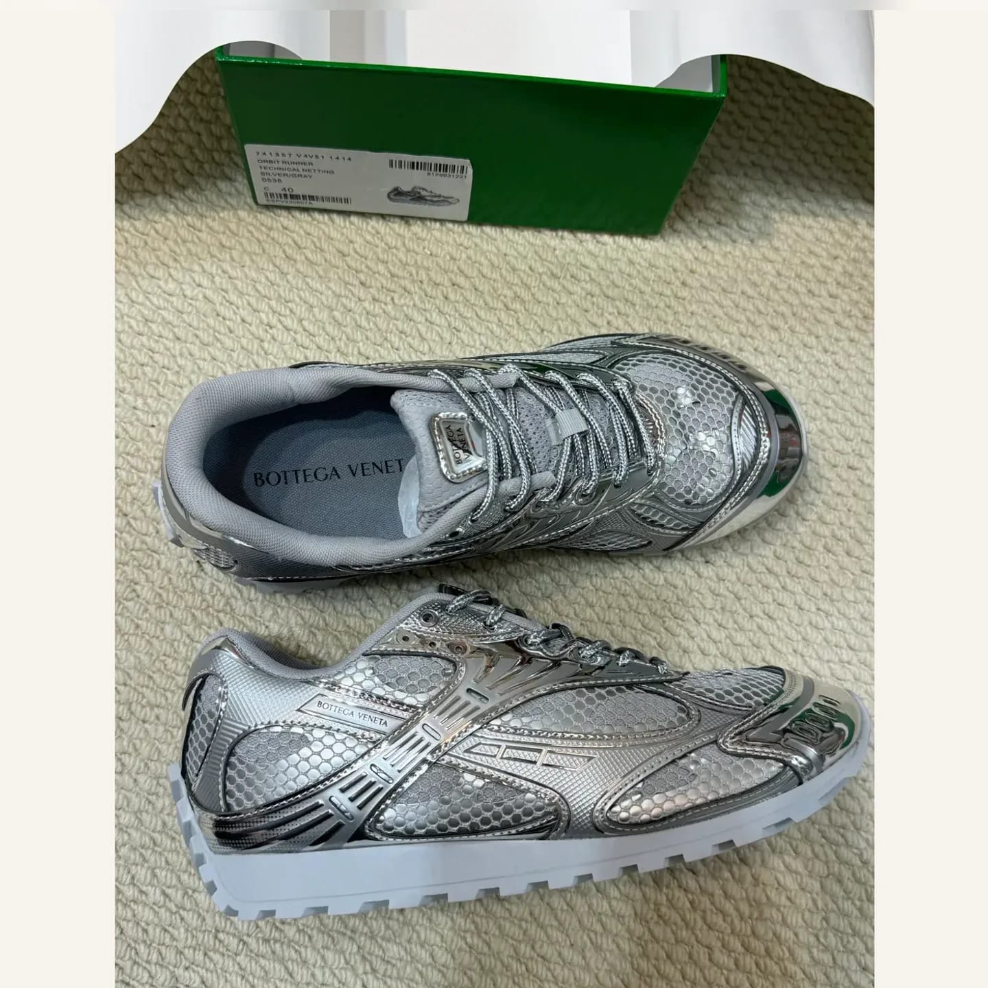Bottega Veneta Orbit Sneaker 縮圖 4