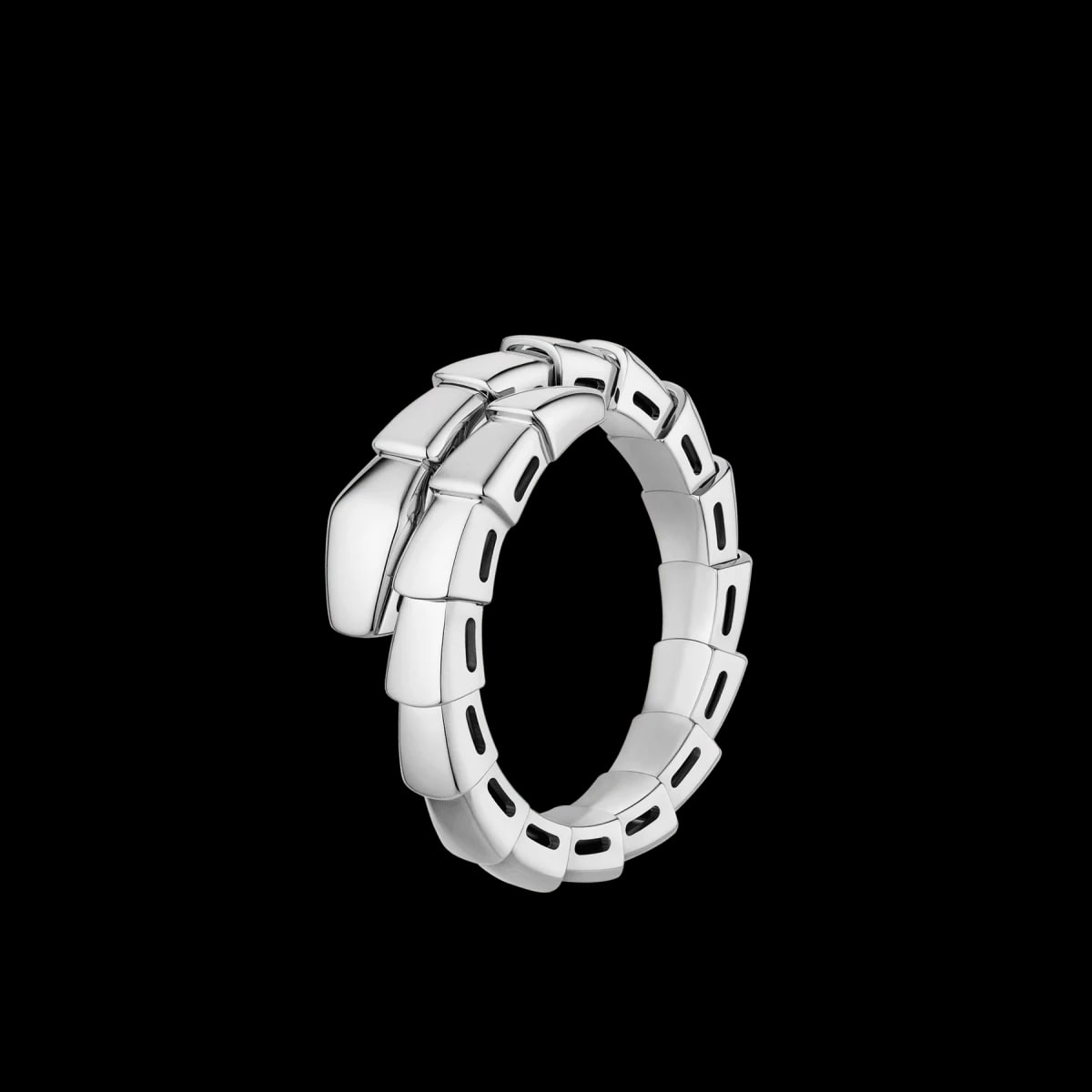 Bvlgari Serpenti Viper 白金戒指
