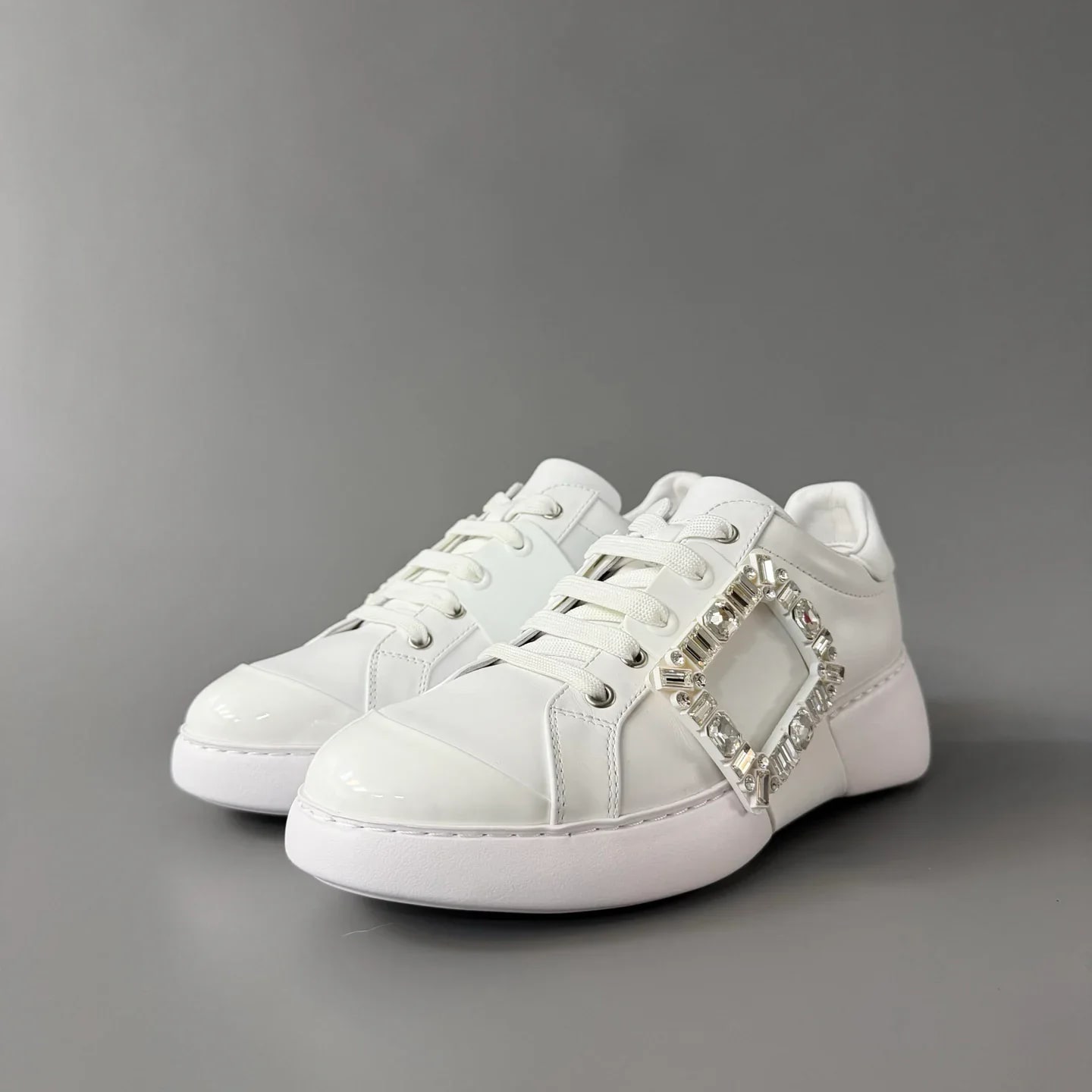 Roger Vivier Viv' Skate Strass Sneakers