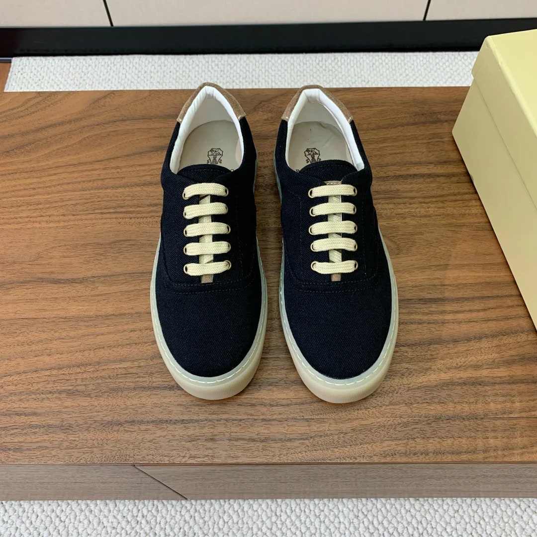 Brunello Cucinelli Canvas Low-top Sneaker