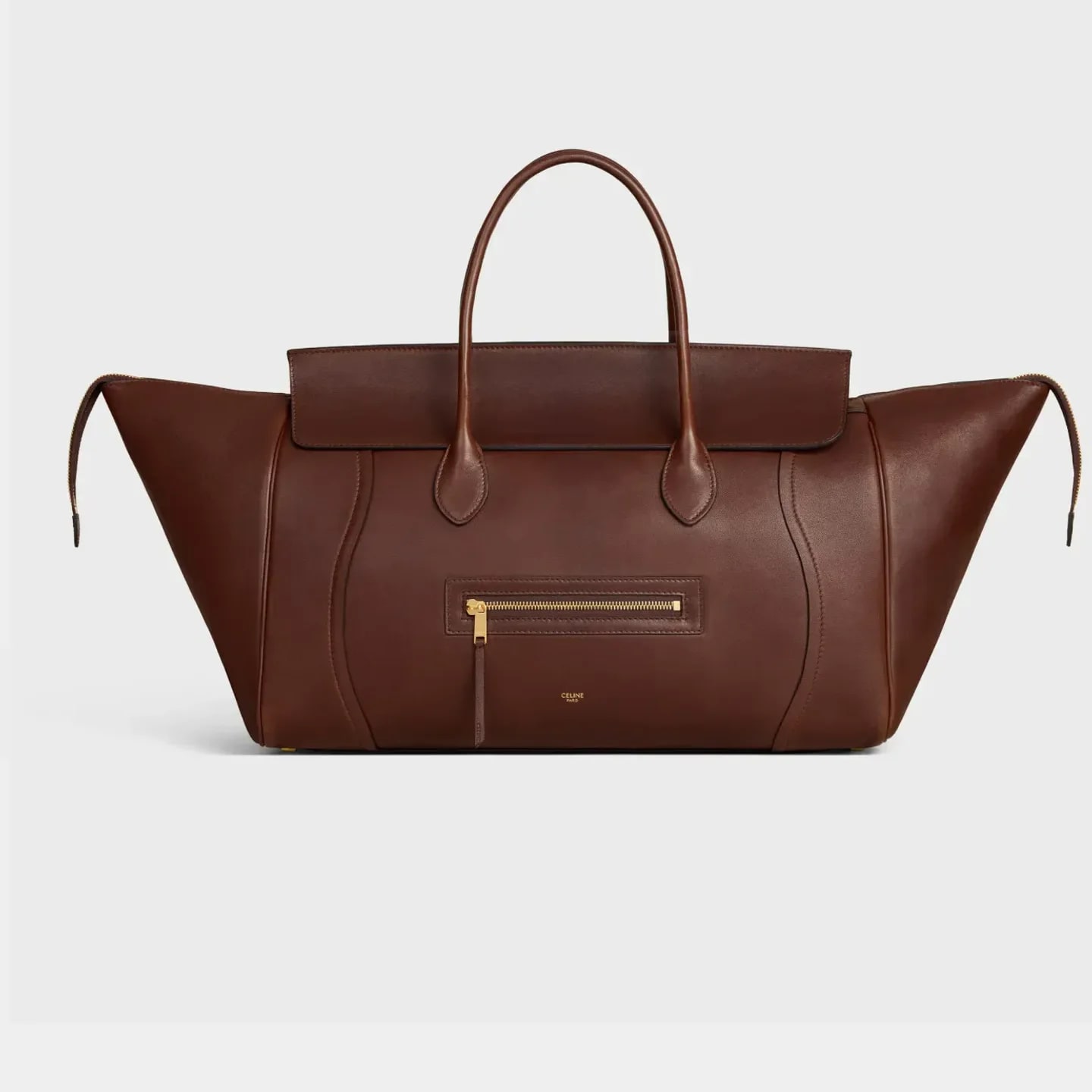 CELINE BIG LUGGAGE IN SUPPLE SHINY LAMBSKIN