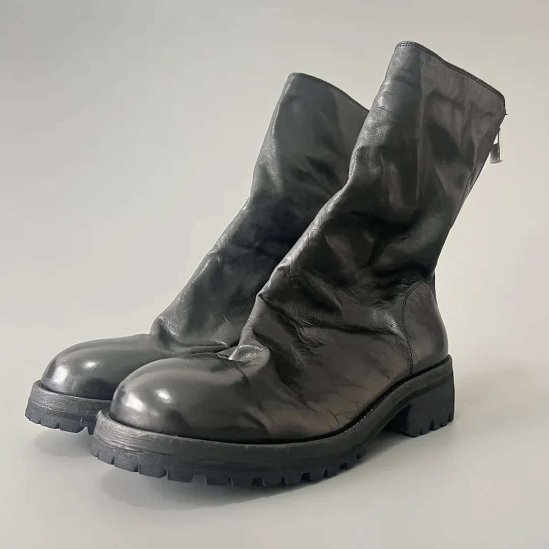GUIDI 788V Back Zip Boots
