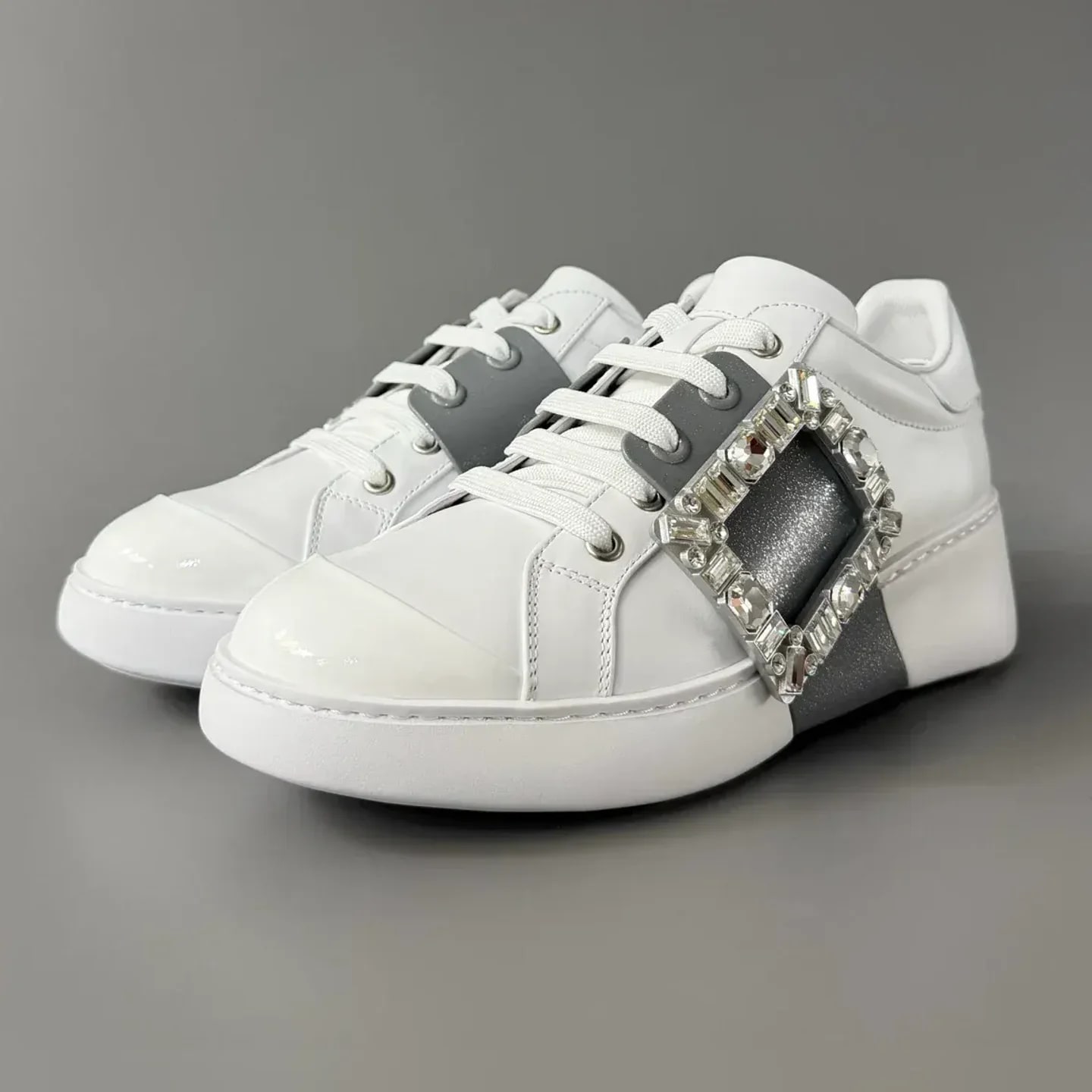 Roger Vivier Viv' Skate Strass Sneakers