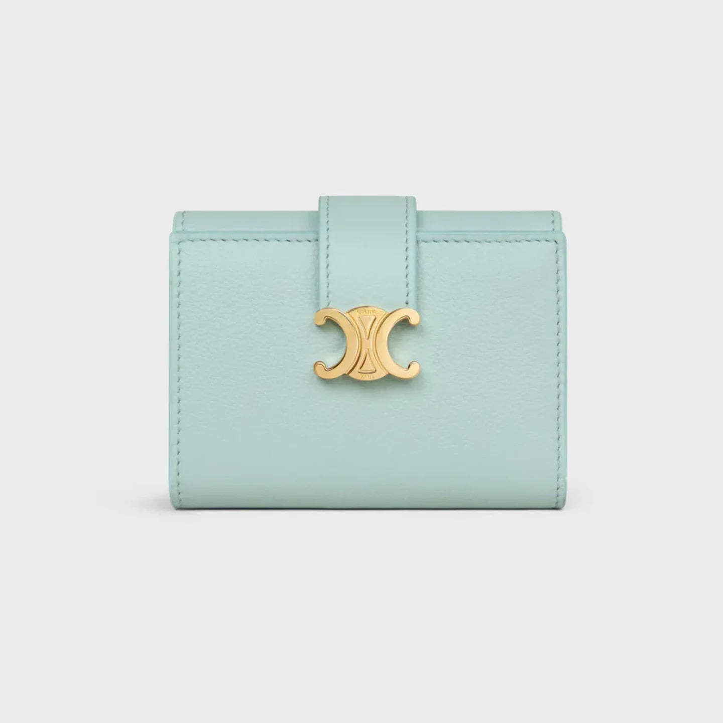 CELINE FINE STRAP WALLET NINO IN GRAINED SUPPLE CALFSKIN