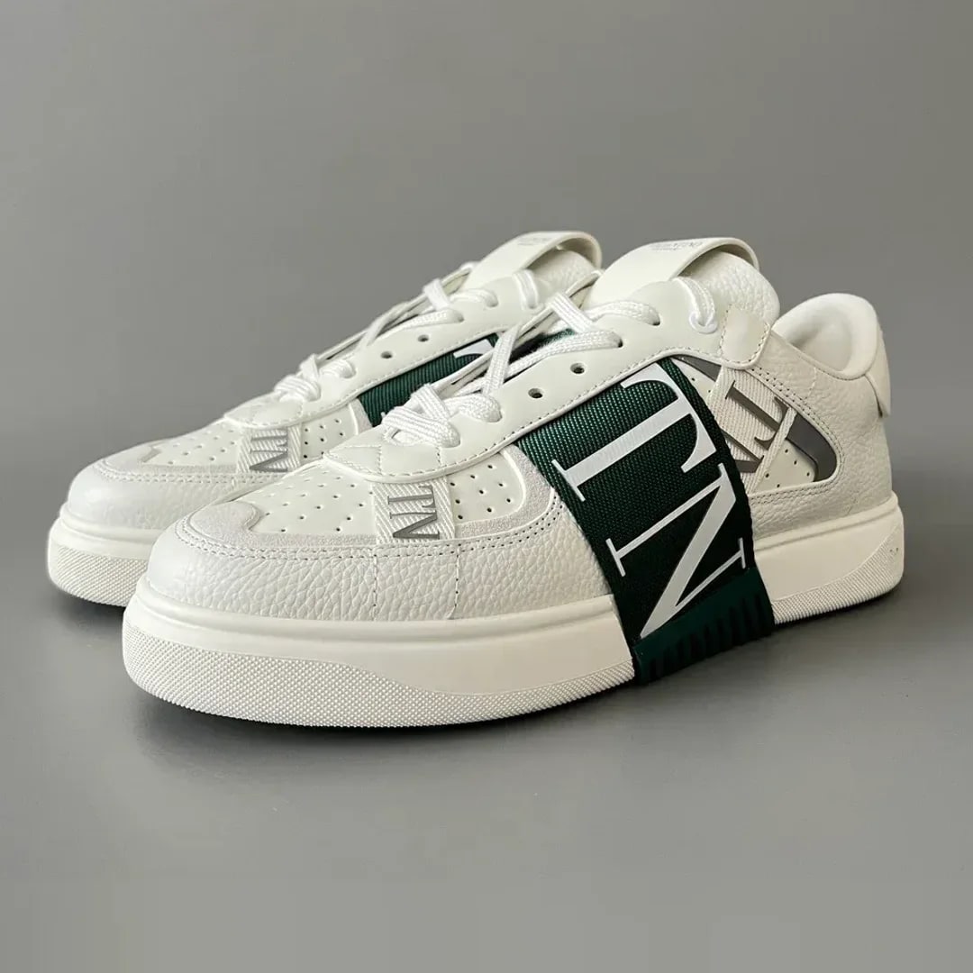 Valentino Garavani Low-Top Calfskin VL7N Sneaker With Bands