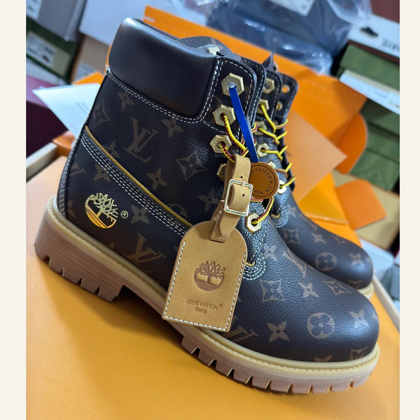 Louis Vuitton x Timberland Ranger Boot
