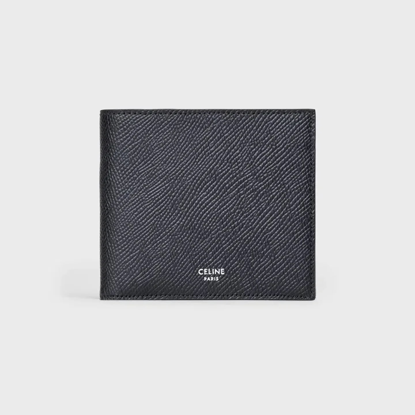 CELINE Bi-fold Wallet IN grained calfskin
