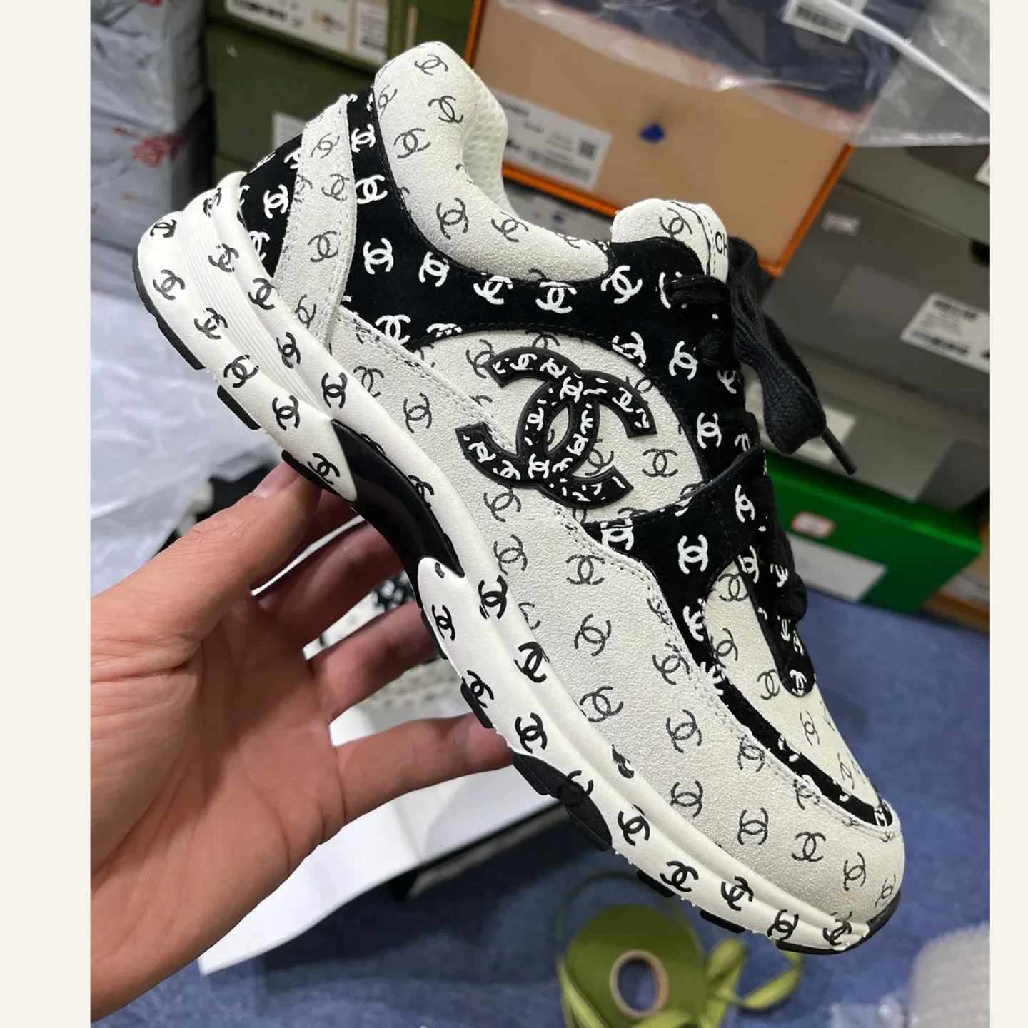 CHANEL CC Chunky Sneaker
