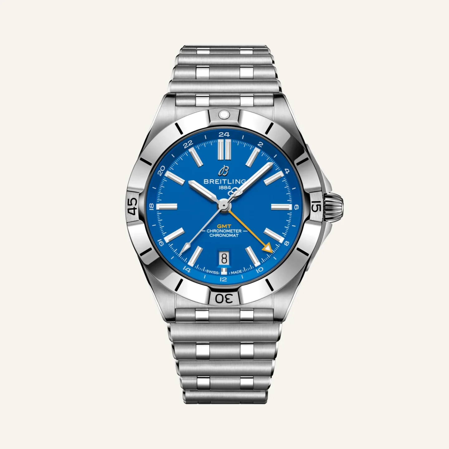 Breitling Chronomat Automatic GMT 40 NFL Los Angeles Chargers Edition