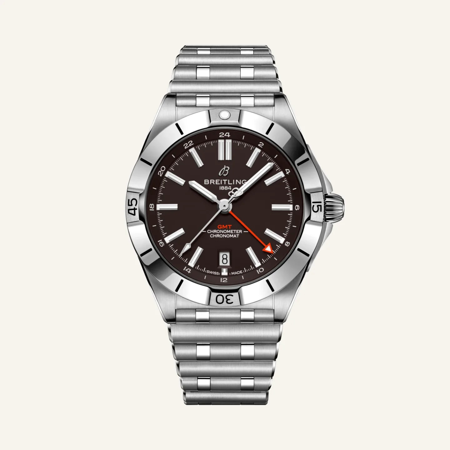 Breitling Chronomat Automatic GMT 40 NFL Cleveland Browns Edition