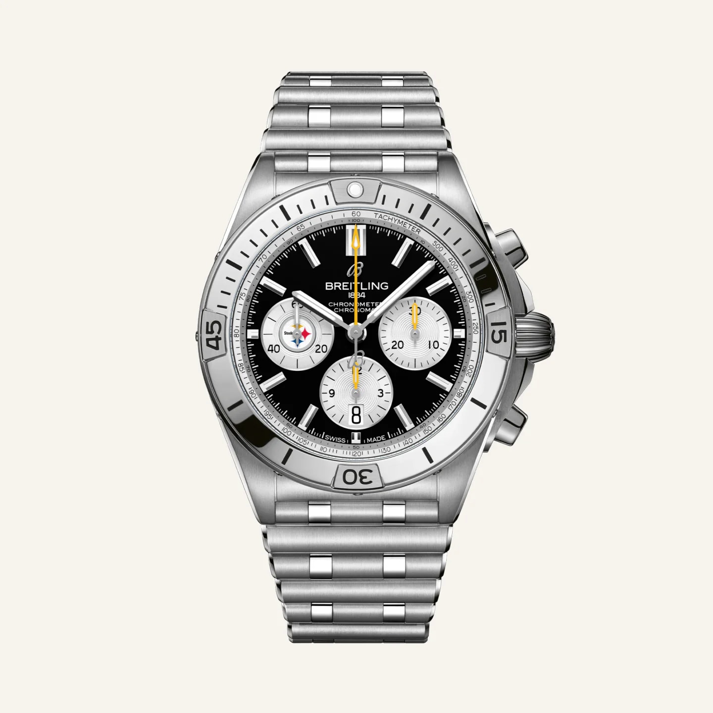 Breitling Chronomat B01 42 NFL Pittsburg Steelers Edition