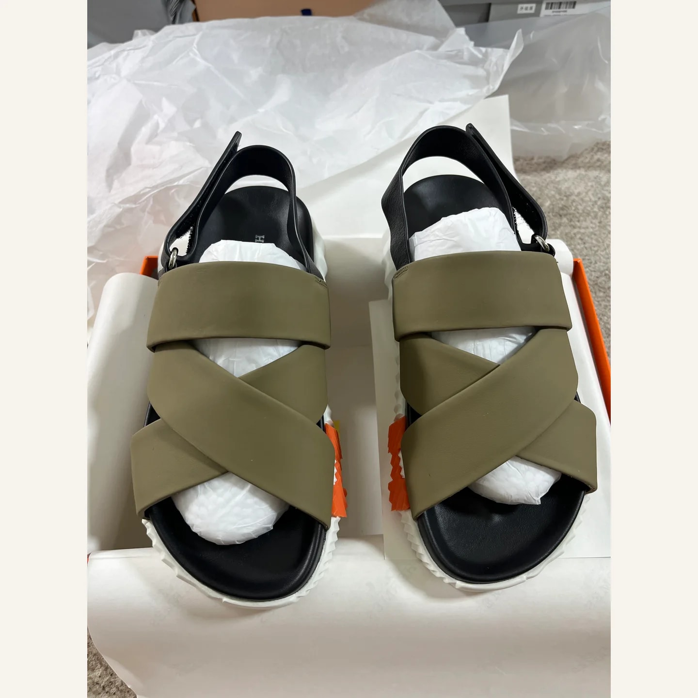 Hermès Cross-strap Sandal