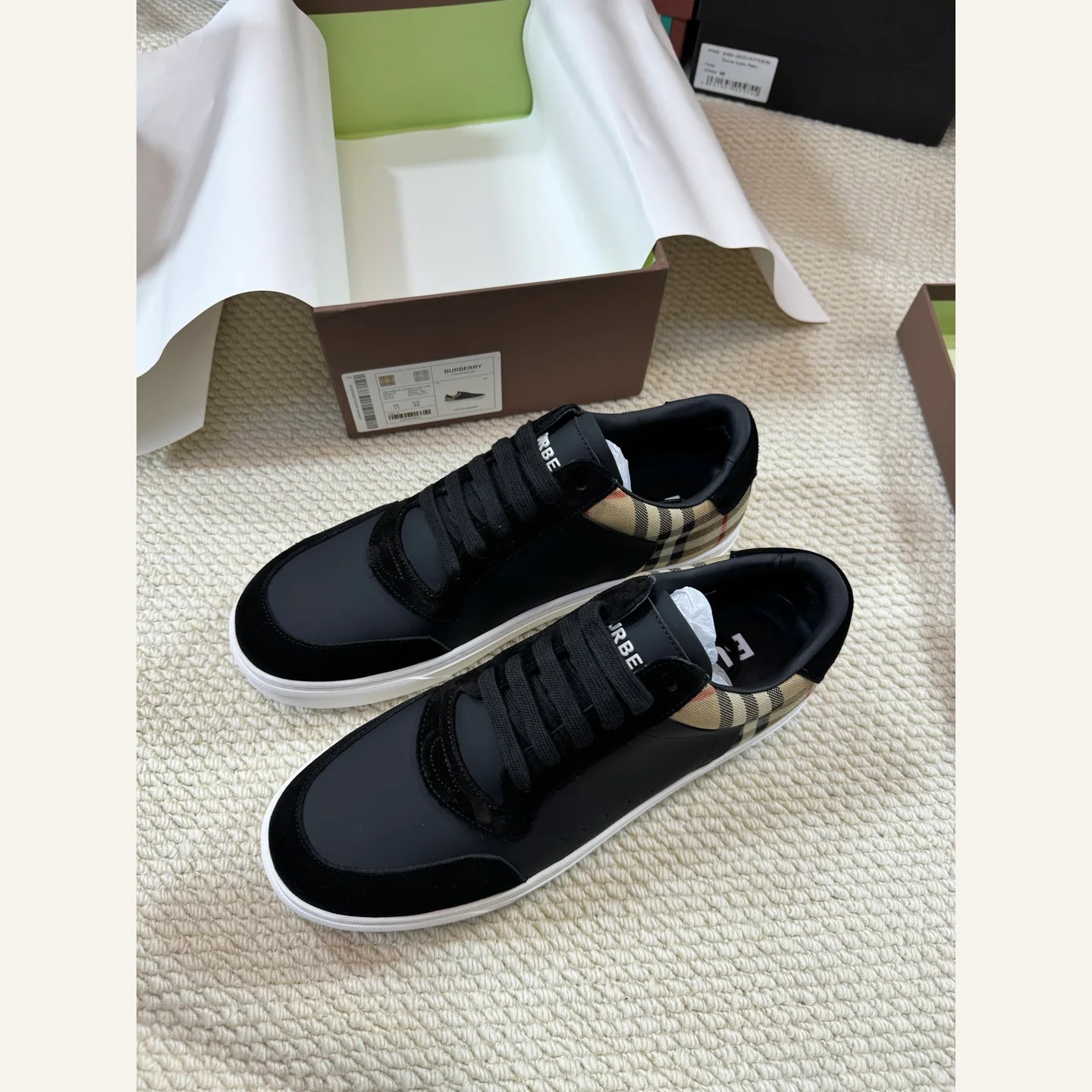 Burberry Check Low-top Sneaker